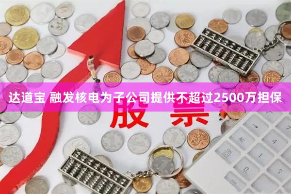 达道宝 融发核电为子公司提供不超过2500万担保