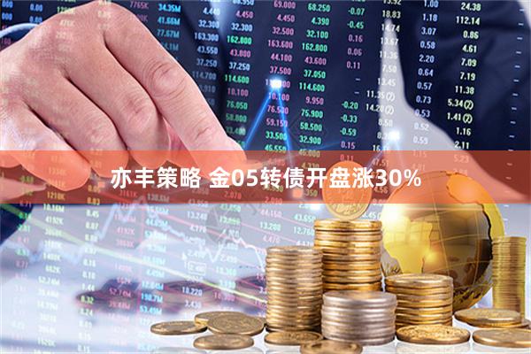 亦丰策略 金05转债开盘涨30%